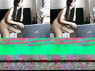 Really Sexy Brunette On Webcam
